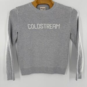 Ellsworth + Ivey Coldstream Crewneck Sweater Grey Recycled Knit EIV-SCOLDSG-XS